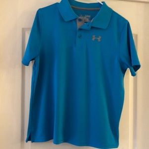 Youth Under Armour golf polo